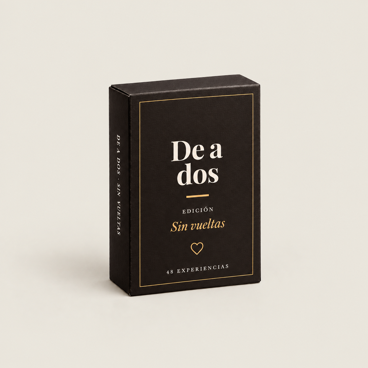 Cartas del mazo Sin vueltas +18 desplegadas sobre la mesa